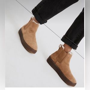Madewell Toasty Lined Chelsea Boot